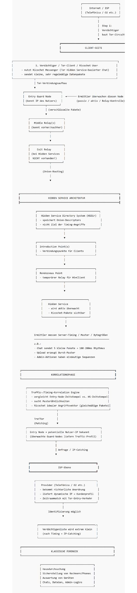 De-Anonymisierung im Tor Netzwerk