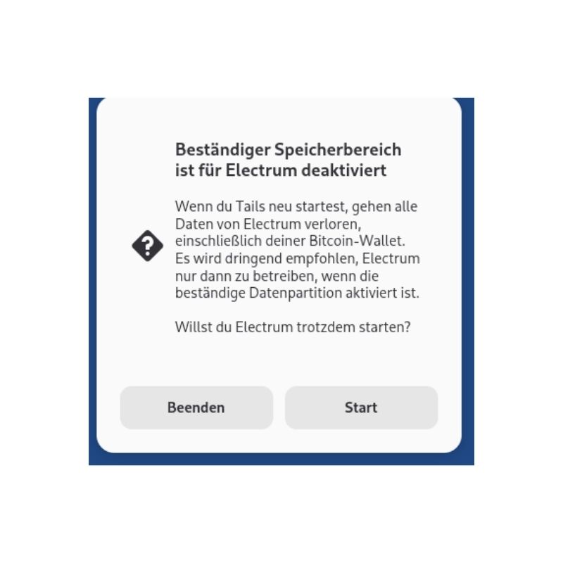 Persistence in Tails